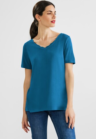 STREET ONE Shirt in Blue: front