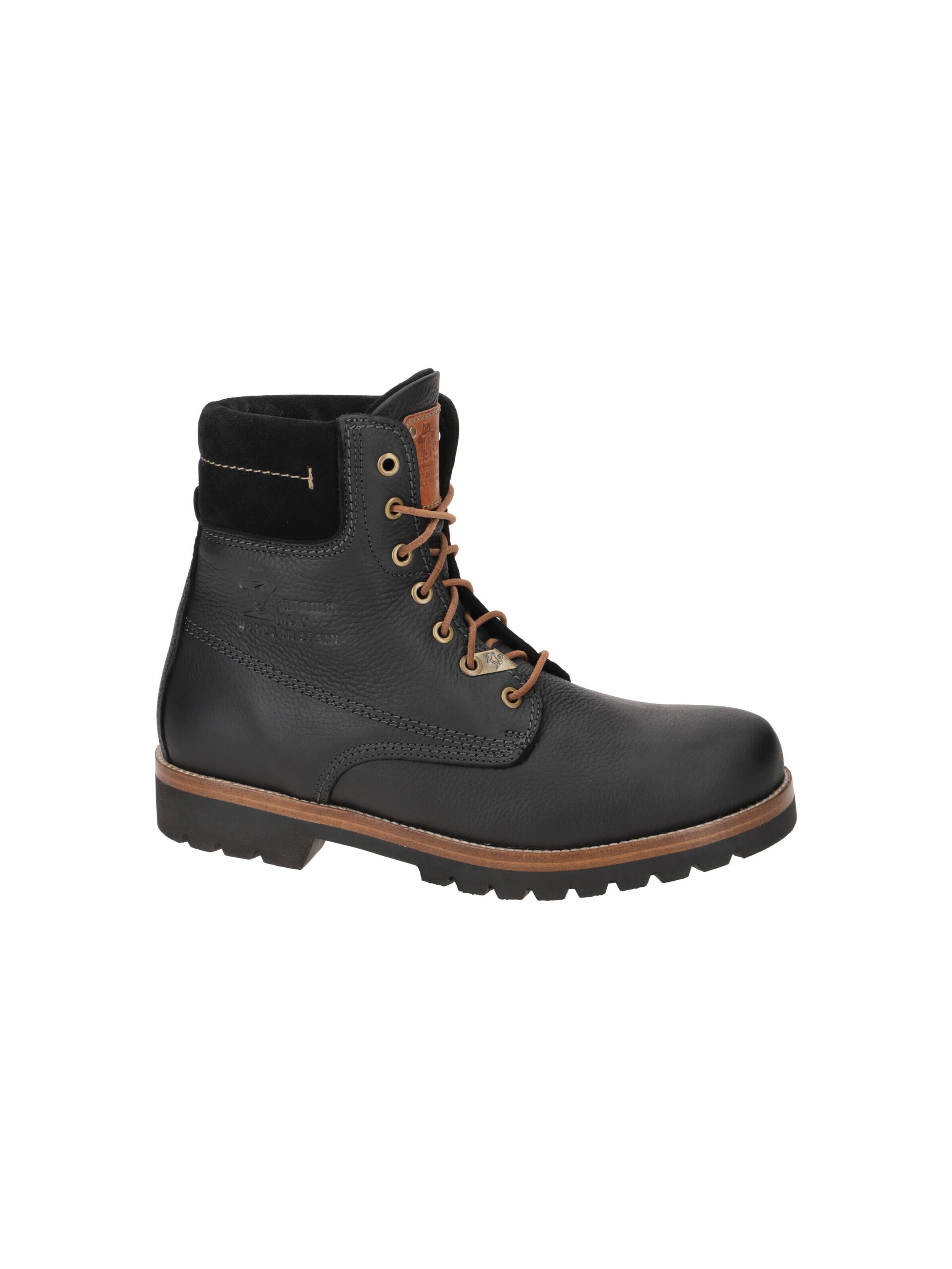 PANAMA JACK Lace-Up Boots in Black