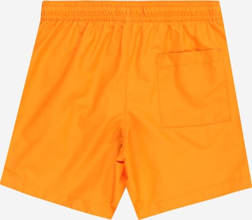 Calvin Klein Swimwear - Calções de banho 'Intense Power' em laranja