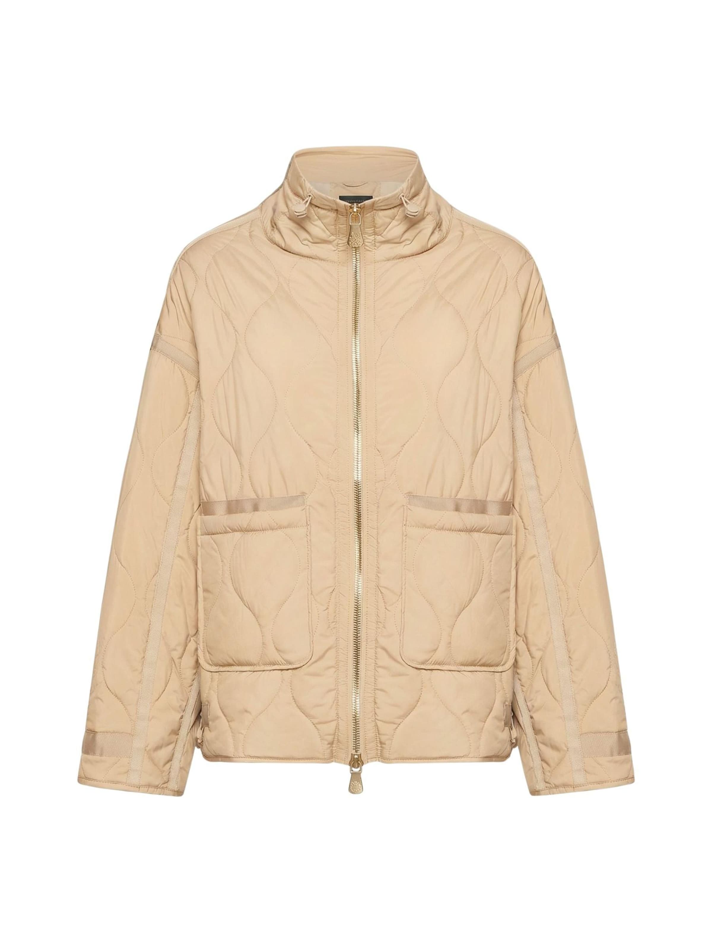 Veste mi-saison Elena Mirò en beige : devant