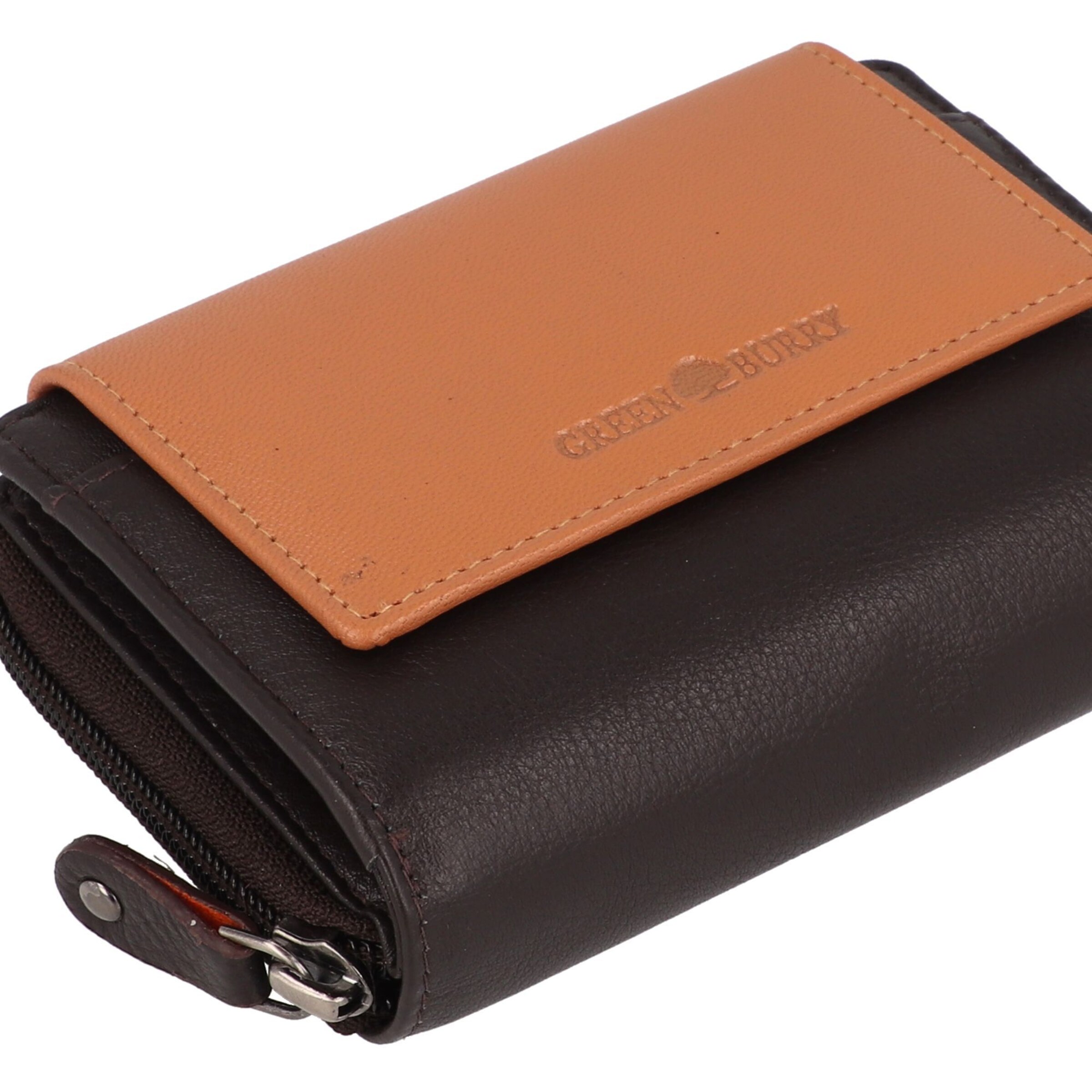 GREENBURRY Wallet 'Nappa' in Brown