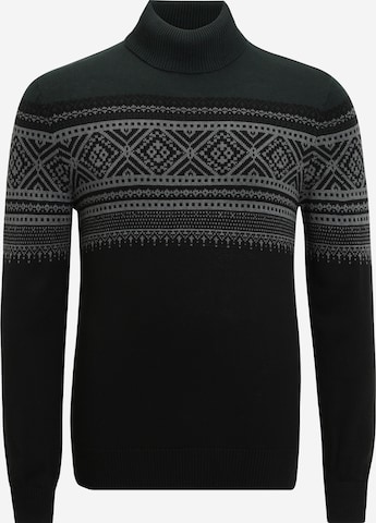 Pullover 'Heritage' di Lindbergh in nero: frontale