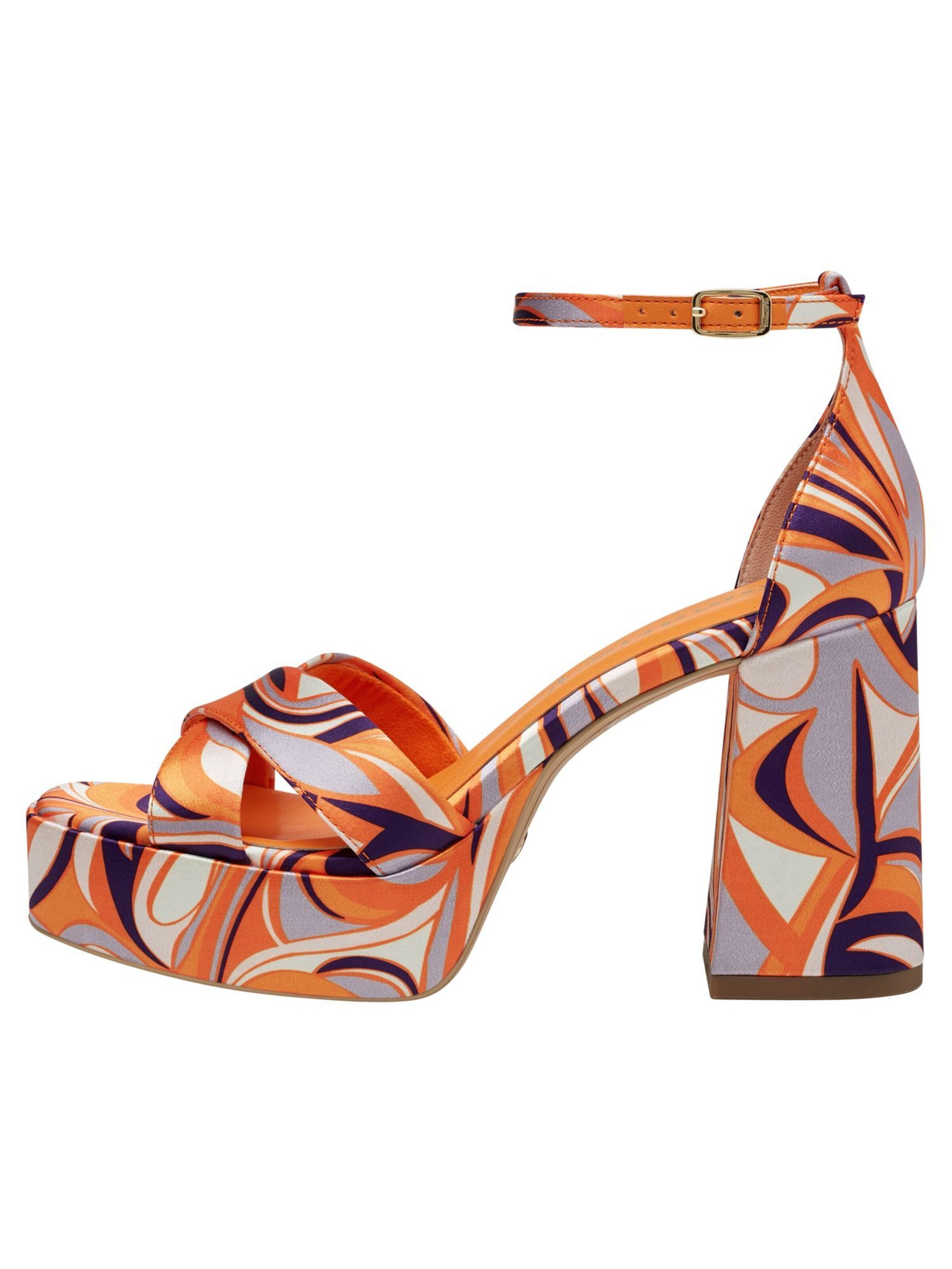 Tamaris Strap sandal in Orange
