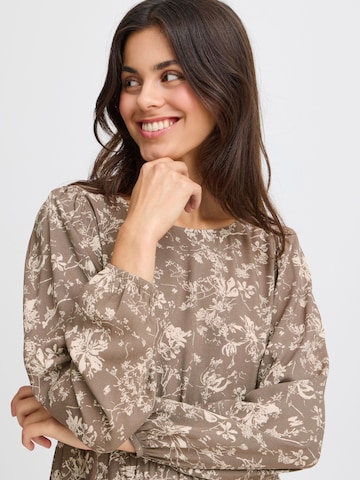 Robe 'Flowy' Fransa en marron