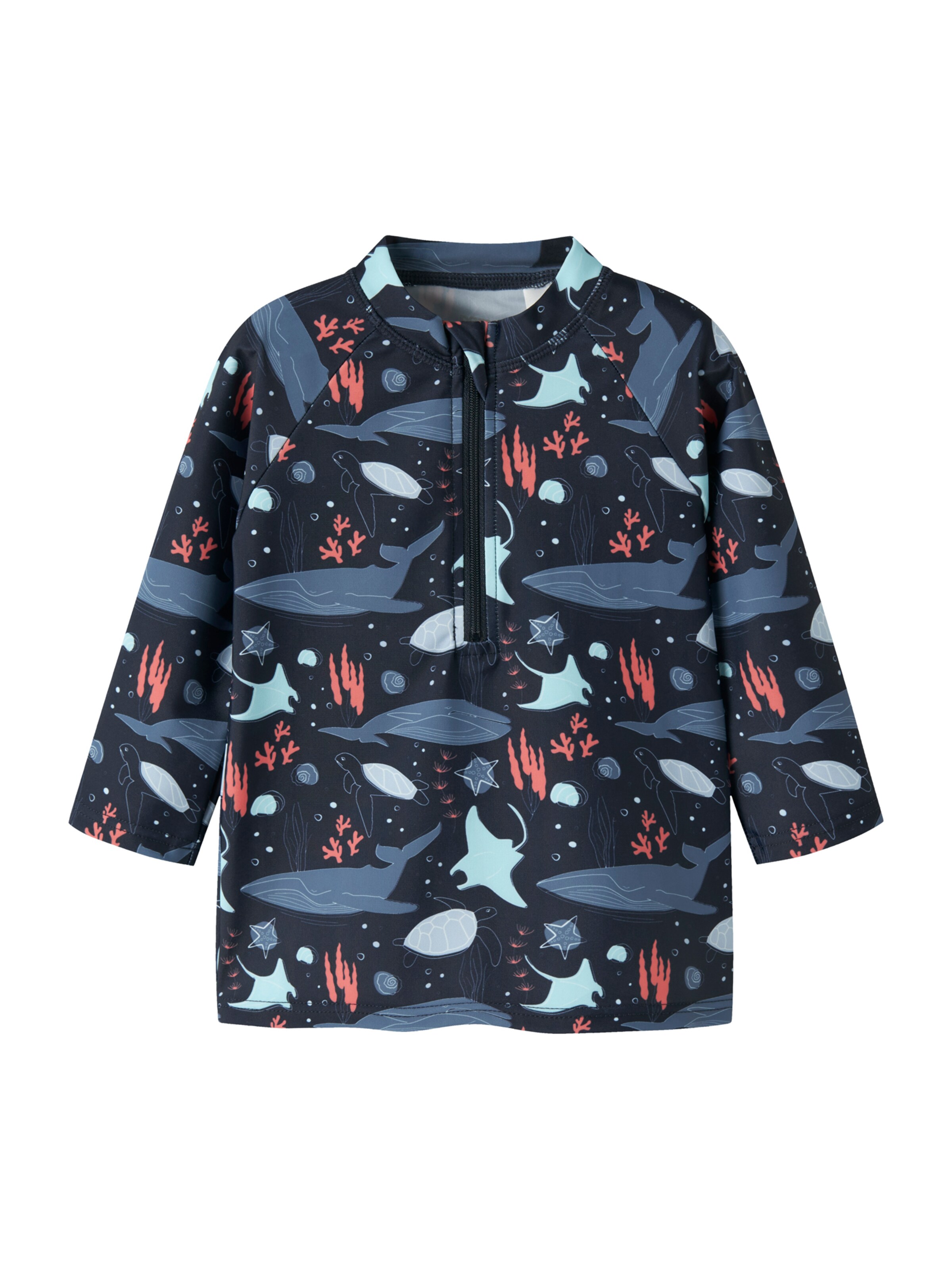 NAME IT - Protección UV 'NMMZIPPO' en azul: frente