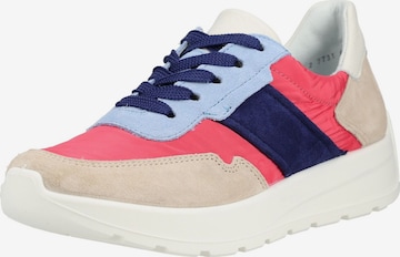 Baskets basses ARA en beige : devant