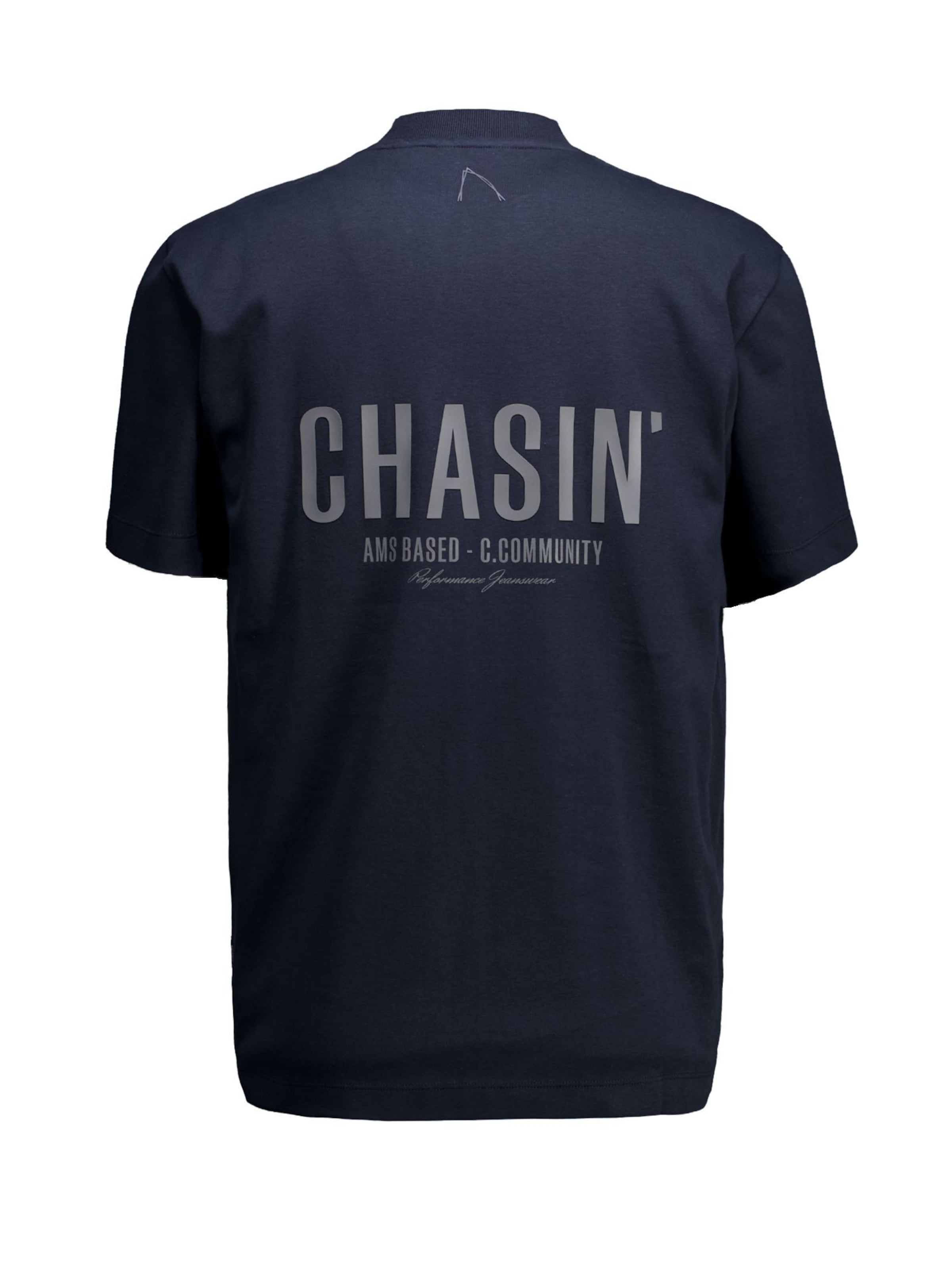 T-Shirt 'Mayor' CHASIN' en bleu