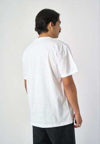Cleptomanicx Shirt 'Playoffs' in White