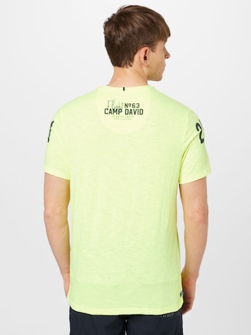 CAMP DAVID Shirt in Yellow