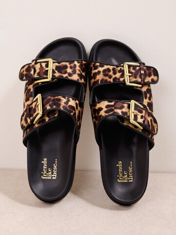 Friends Like These - Sapato aberto em castanho