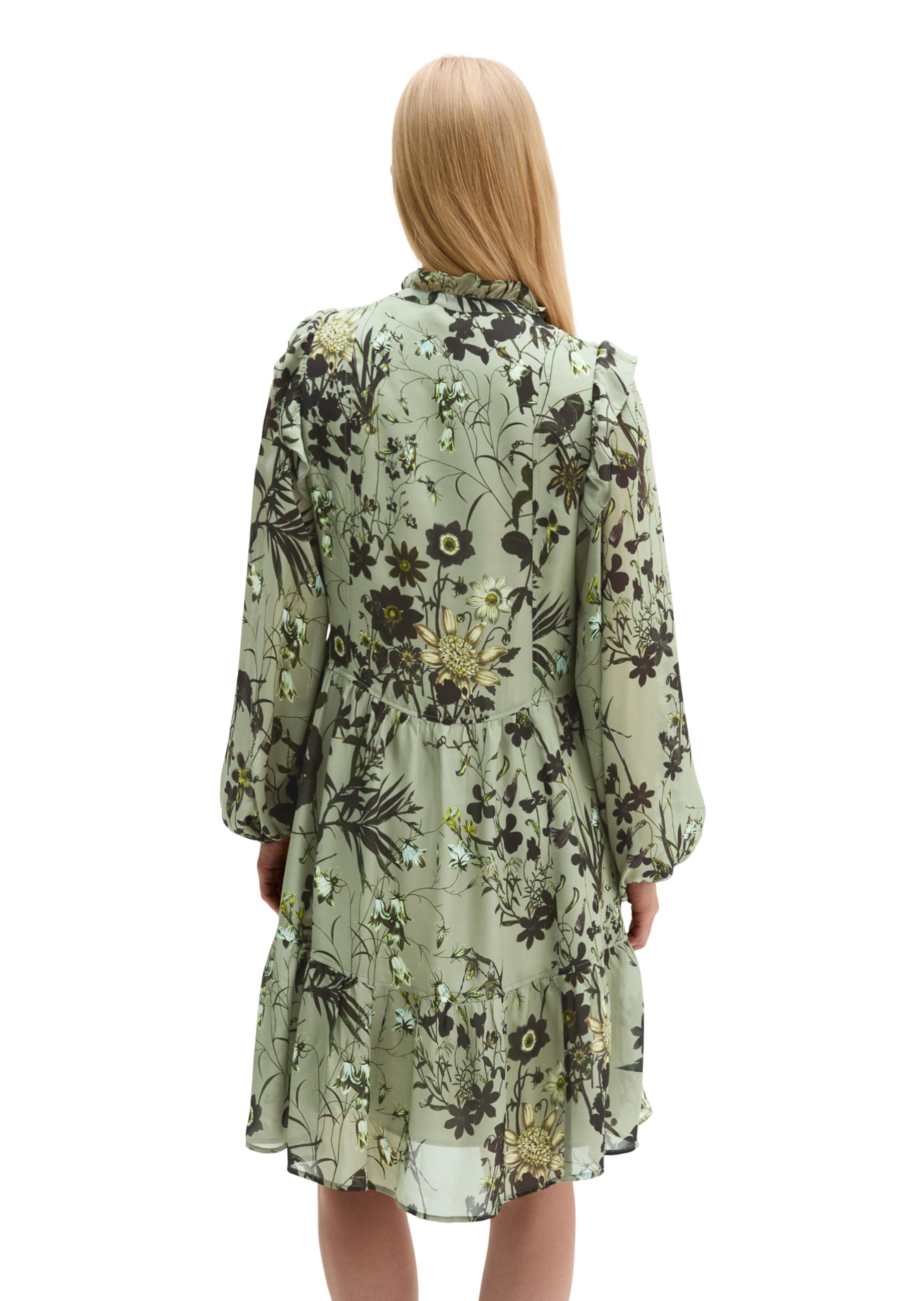 Marc O'Polo Dress in Green: back