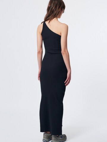 Dr. Denim Dress in Black