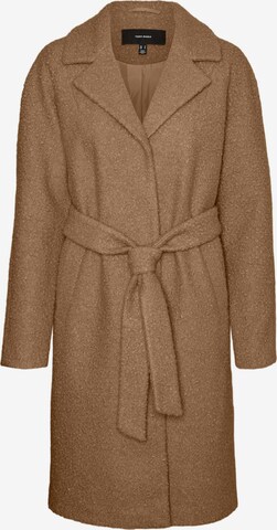 VERO MODA Between-Seasons Coat 'Twirlisia' in Brown: front