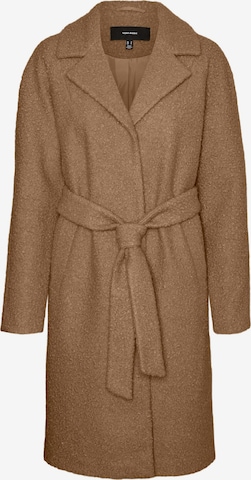 VERO MODA Between-seasons coat 'Twirlisia' in Brown: front