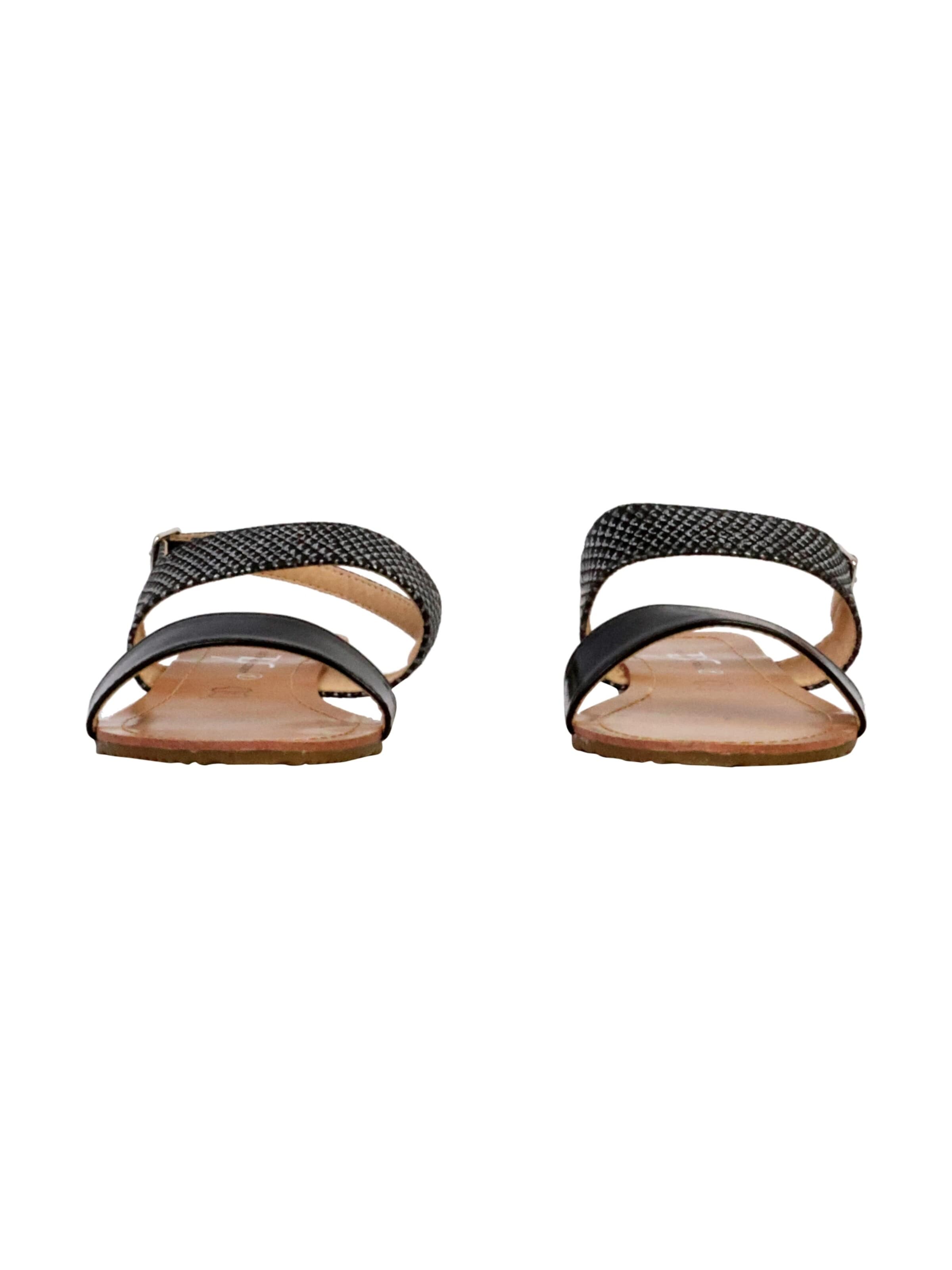 The Divine Factory Sandals in Black