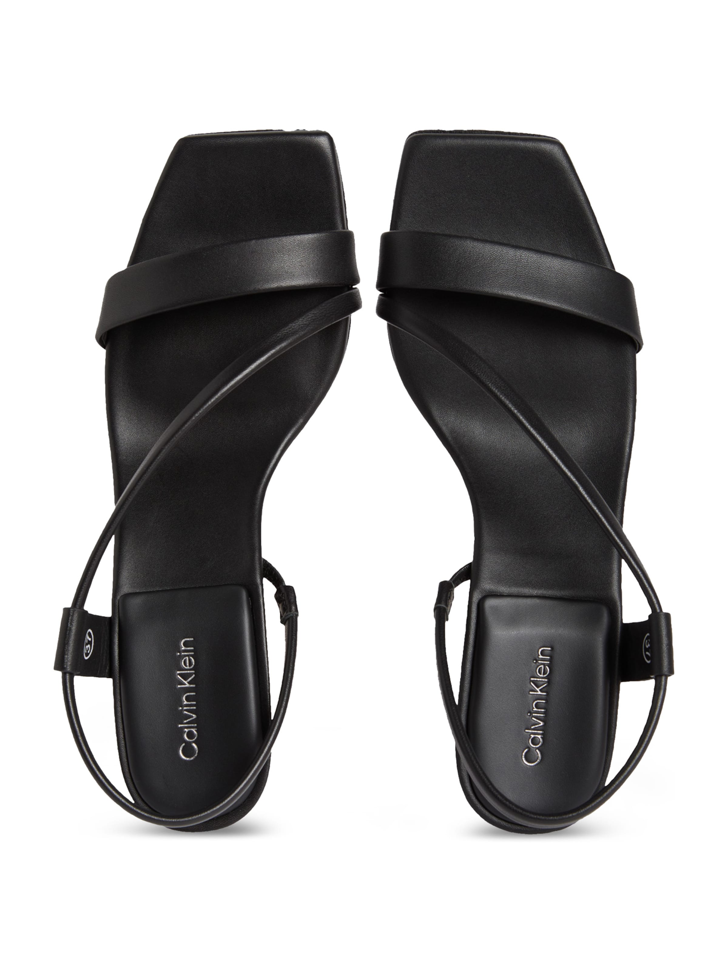 Calvin Klein Remmisandaalit värissä musta