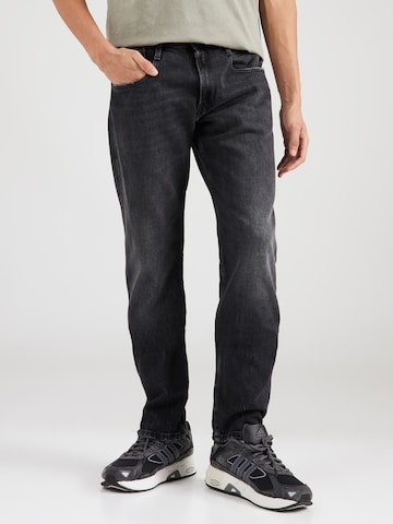 REPLAY Regular Jeans 'ANBASS' in Zwart: voorkant