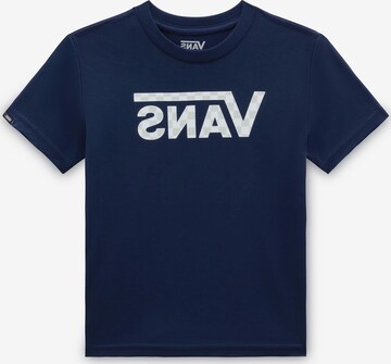 T-Shirt VANS en bleu : devant