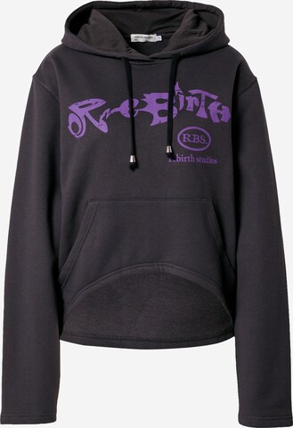 Rebirth Studios Sweatshirt 'Hella' in Grey: front