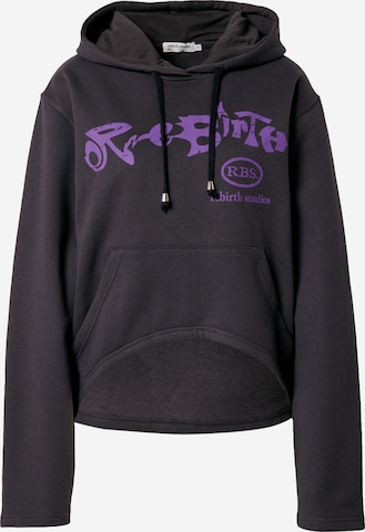 Rebirth Studios Sweatshirt 'Hella' in Grijs: voorkant