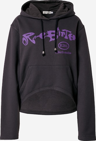 Rebirth Studios Collegepaita 'Hella' värissä harmaa: etupuoli
