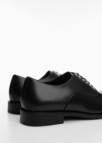 MANGO MAN Schnürschuh 'Pauloin' in Schwarz