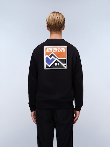 NAPAPIJRI Sweatshirt 'B-Guide' i svart