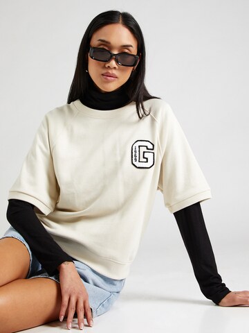 GAP Sweatshirt 'JAPAN' in Beige