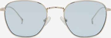 Lunettes de soleil 'Solo-Solis Modern Panto Sonnenbrille' Maxte en bleu : devant