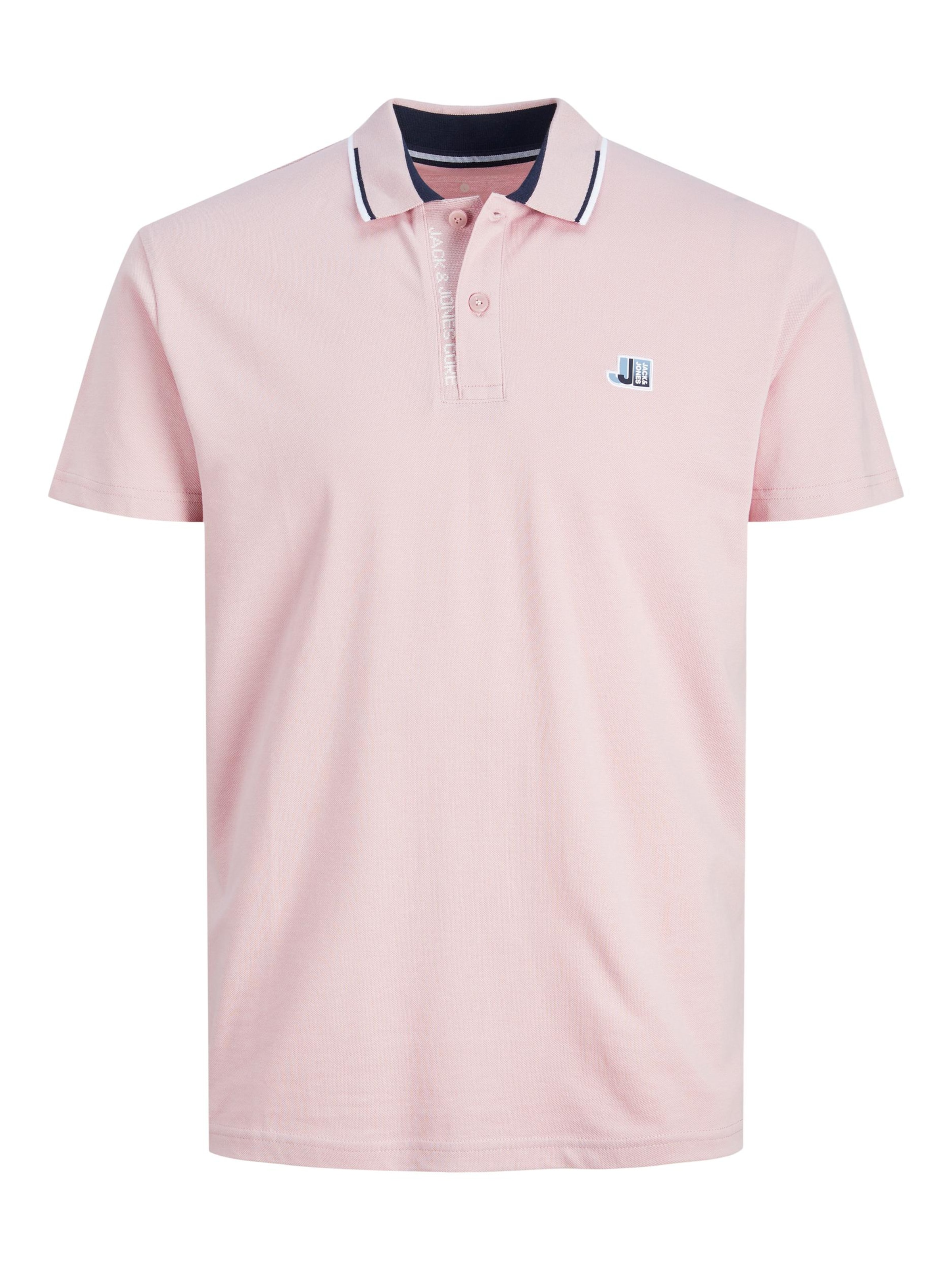 JACK & JONES Shirt 'Logan' in Roze: voorkant