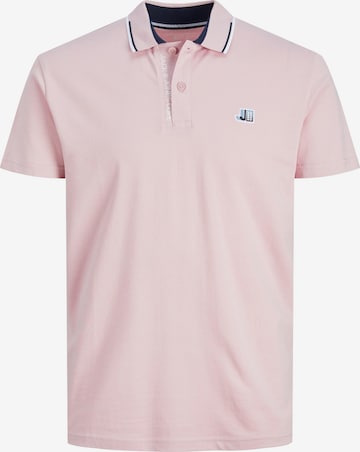 JACK & JONES Poloshirt 'Logan' in Pink: predná strana