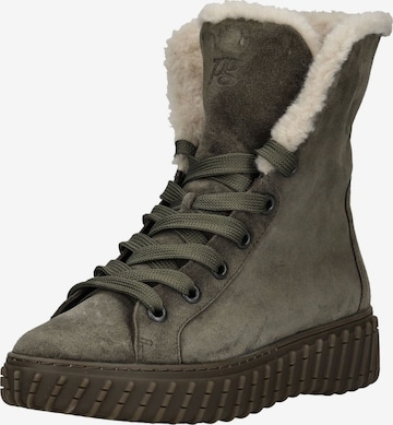 Bottines à lacets Paul Green en vert : devant