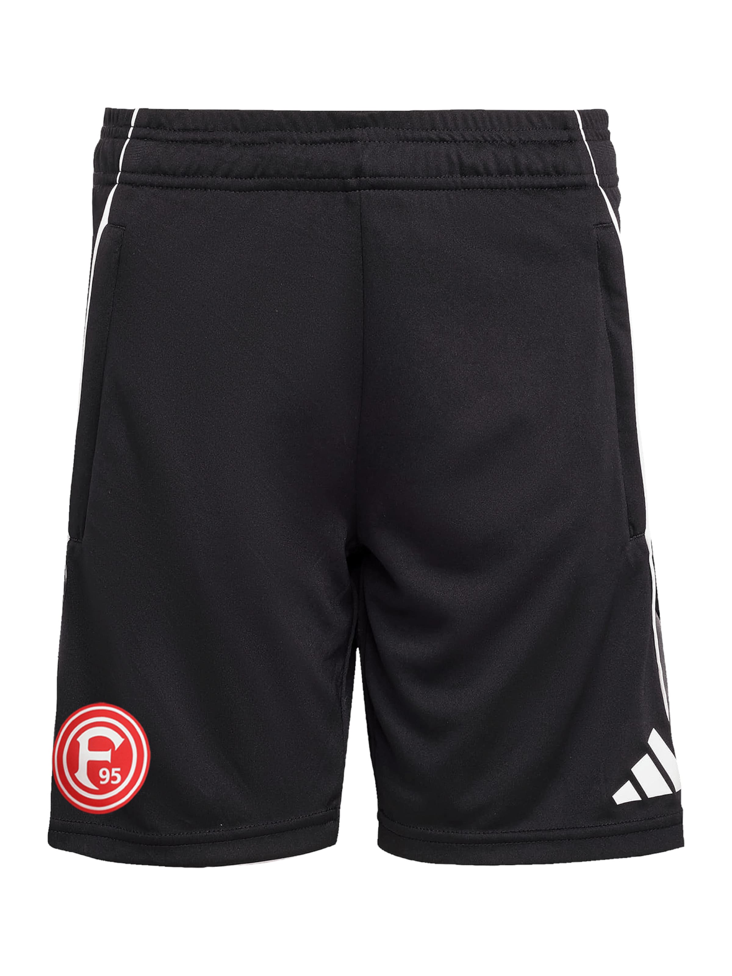 ADIDAS PERFORMANCE Regular Sporthose 'Fortuna Düsseldorf' in Schwarz: Vorderseite