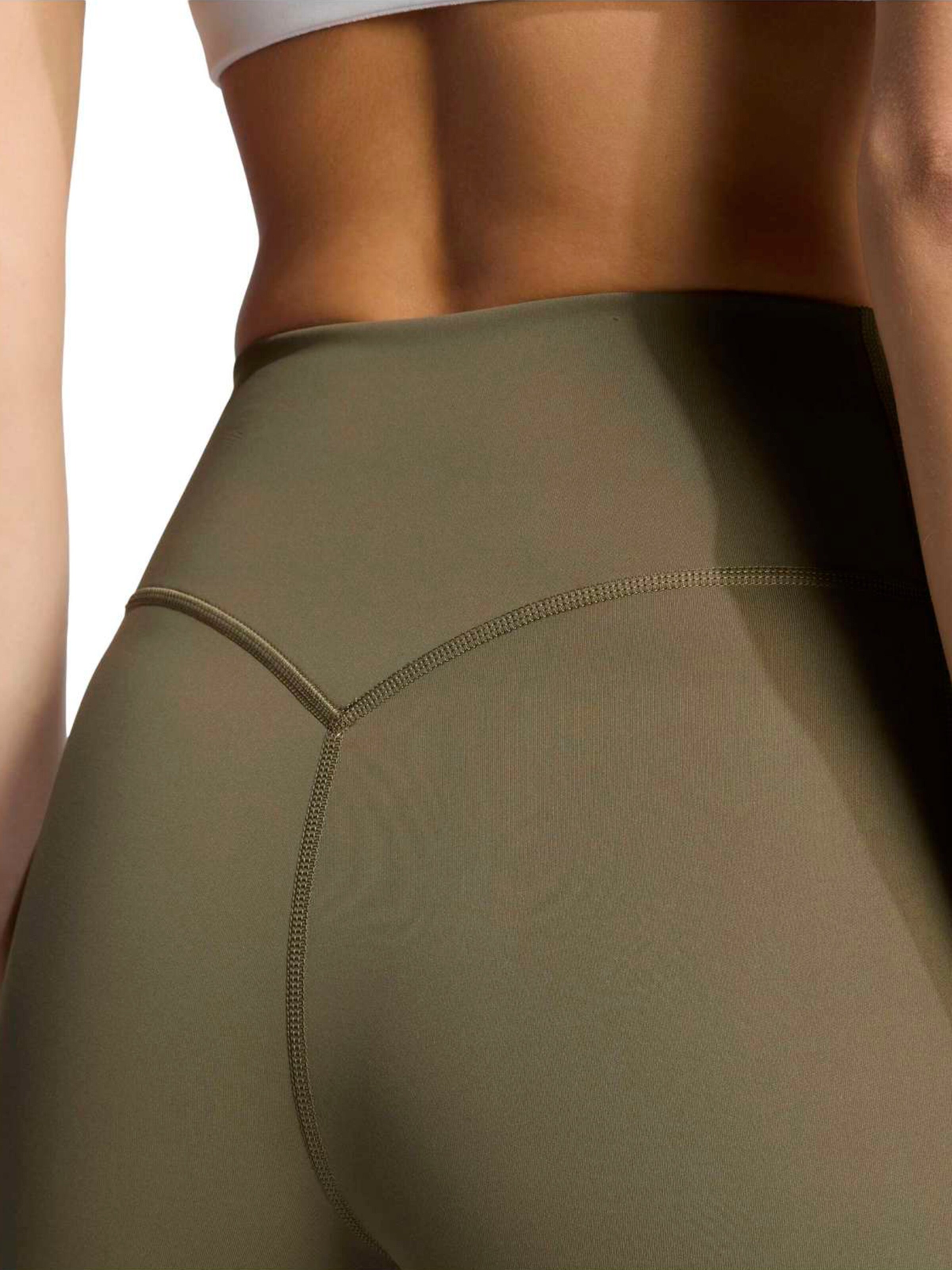 ADIDAS PERFORMANCE Skinny Sporthose in Grün