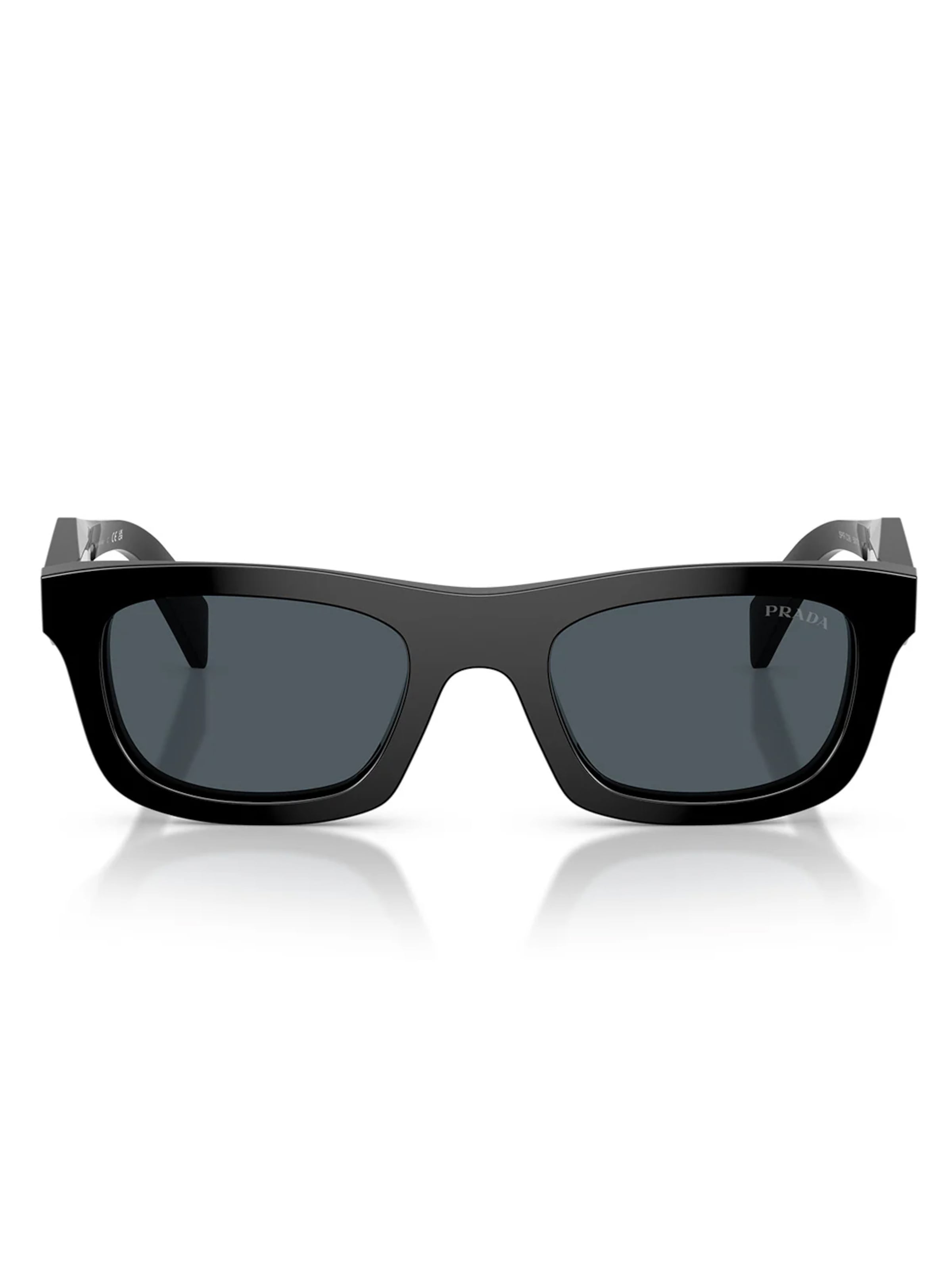 PRADA Sonnenbrille 'PRC06S 16K70B'‌‌‌‌‌‌‌ in Schwarz: Vorderseite