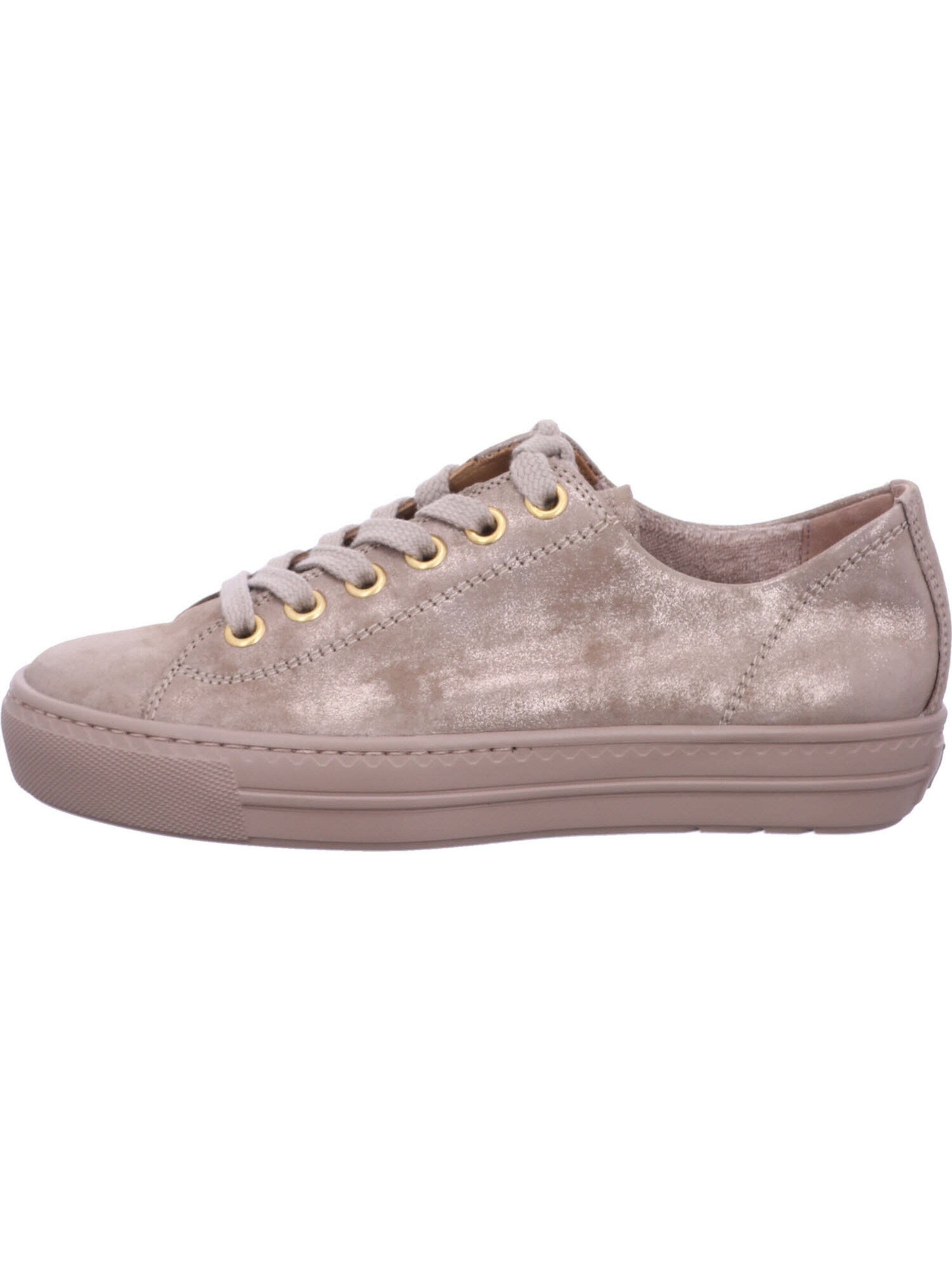 Paul Green Sneakers laag 'Mastercalf' in Beige