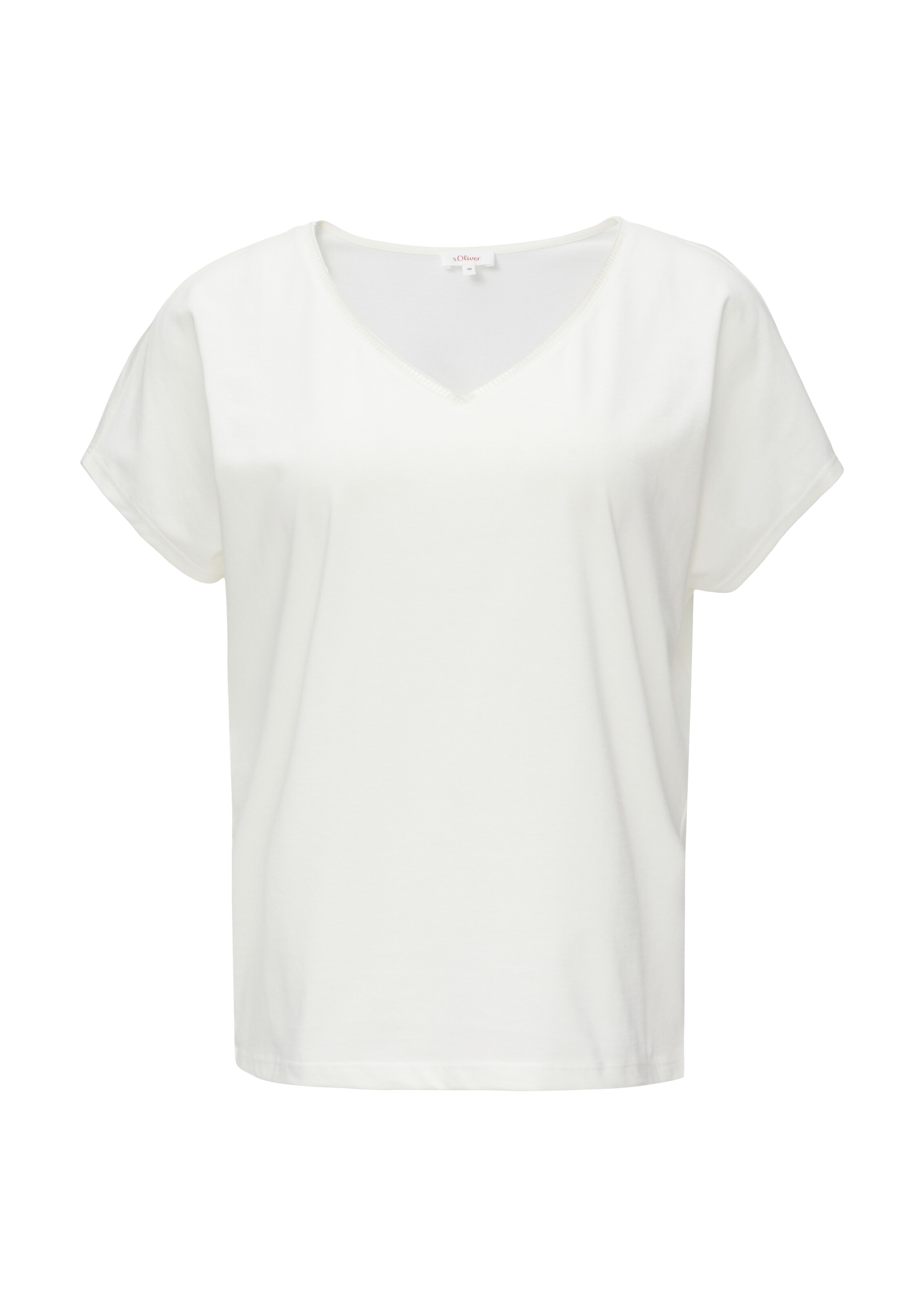 s.Oliver T-Shirt in Weiß: Vorderseite