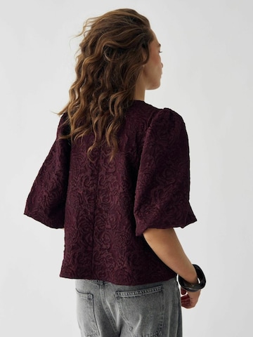 Camicia da donna ' N-Shelly Blouse ' di Noella in rosso