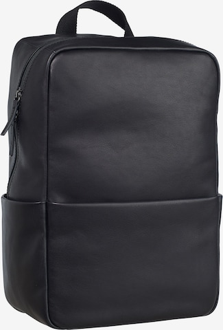 LEONHARD HEYDEN Backpack 'Hamburg' in Black: front