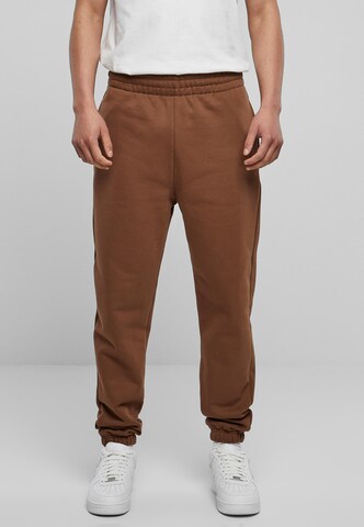 Effilé Pantalon Urban Classics en marron : devant