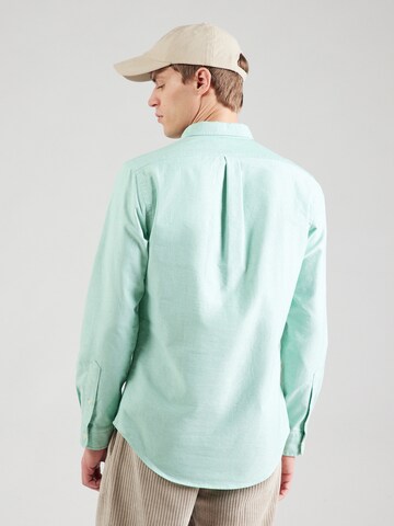 Polo Ralph Lauren Слим Рубашка в Зеленый