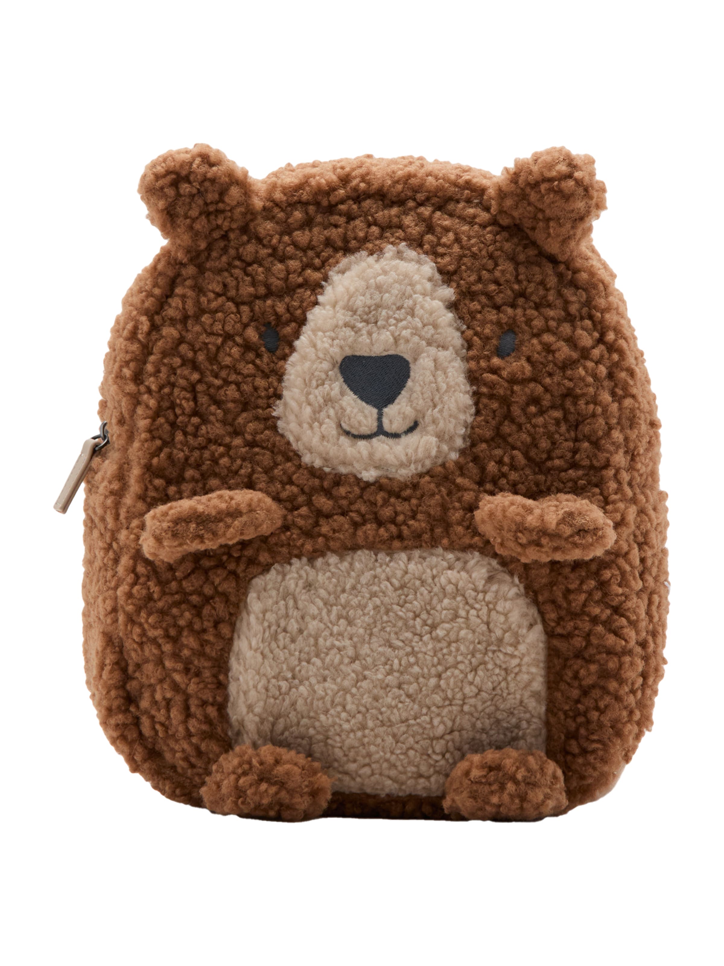 MANGO KIDS Batoh 'Xocolat' – hnědá: přední strana