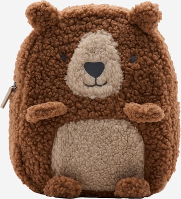 MANGO KIDS Reppu 'Xocolat' värissä ruskea: etupuoli