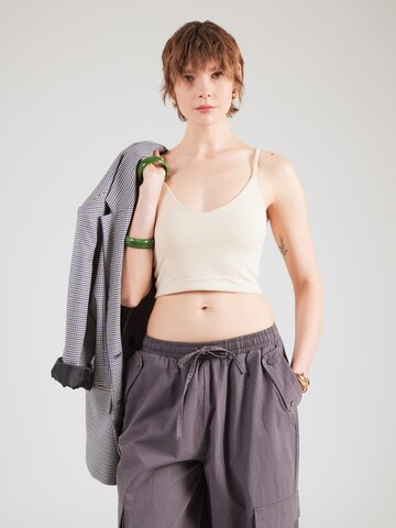 Top 'Caren' di studioselect in beige: frontale