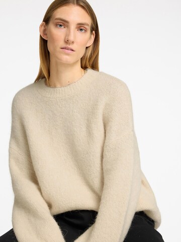 SELECTED Pullover i beige