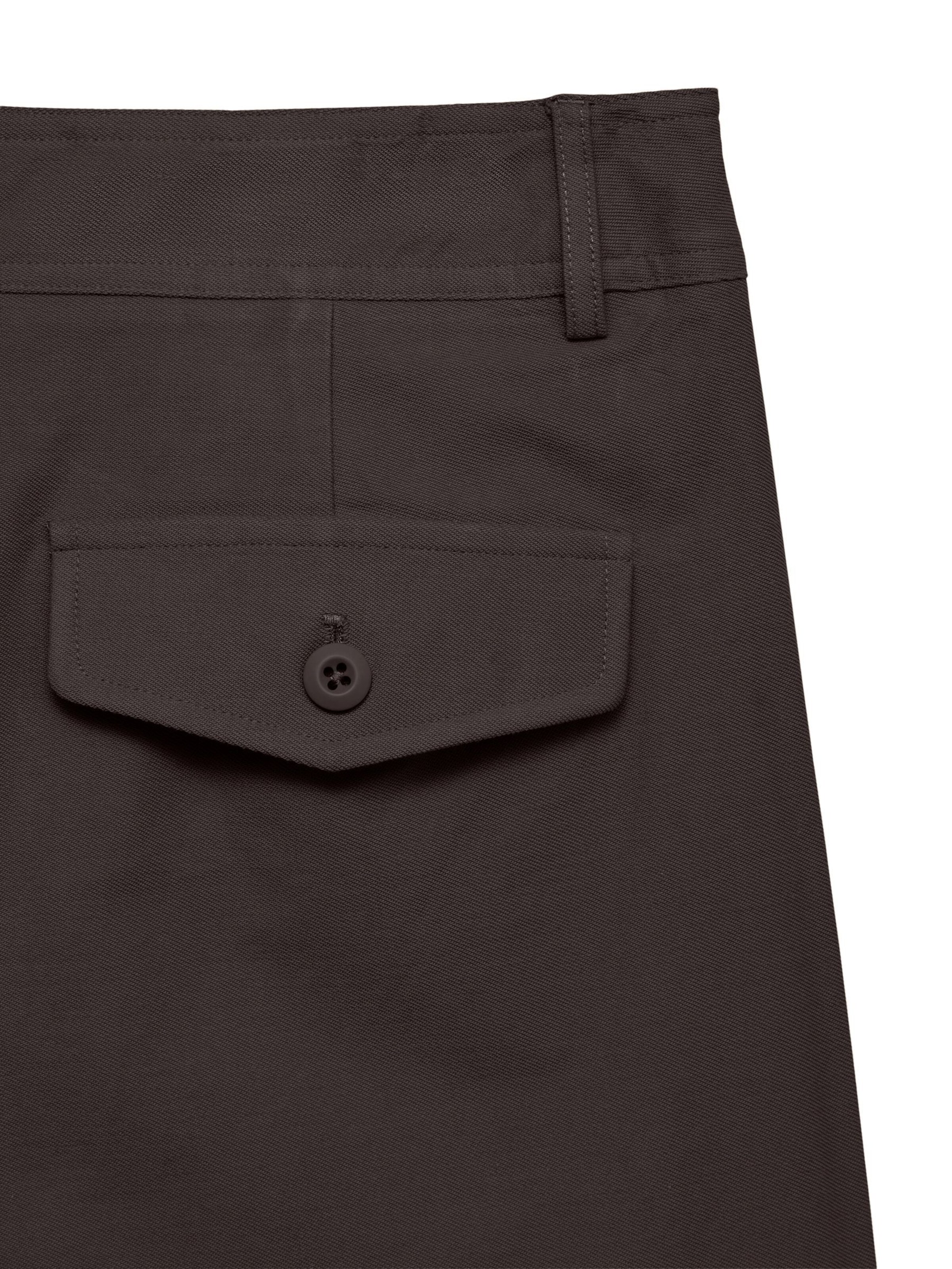 VERO MODA Barrel Pleat-front trousers 'VMSOFIA' in Brown
