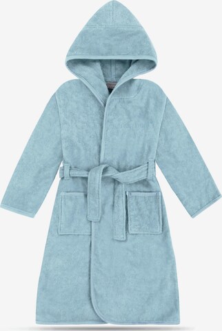 normani Bathrobe in Blue: front