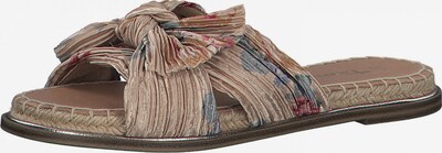 TAMARIS Pantolette in beige / mischfarben, Produktansicht