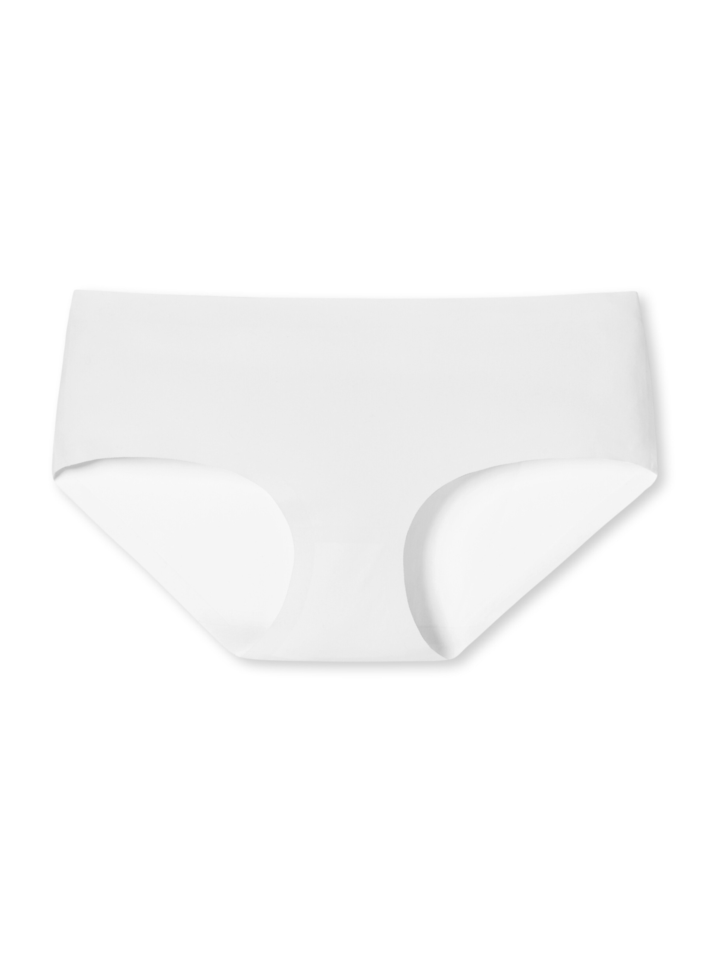 SCHIESSER - Panti 'Invisible Cotton' en blanco