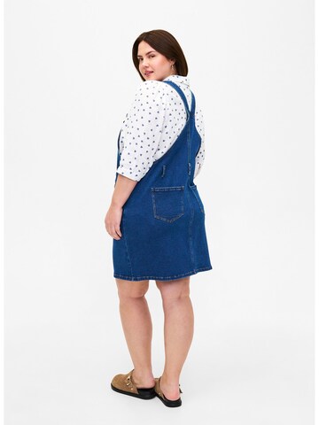 Zizzi Jurk 'Silja' in Blauw